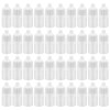 Hslife 100pcs Plastic Dropper Bottles 2ML Empty Squeezable Liquid Dropper