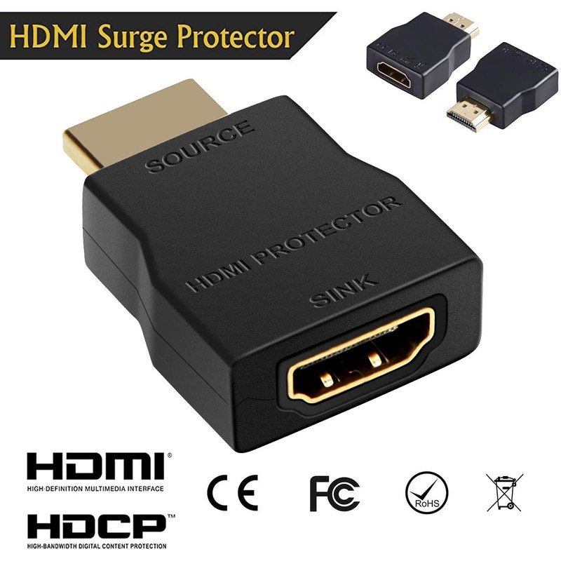 NEWCARE HDMI Surge Protector, Mini Portable HDMI 1.4 Protector for