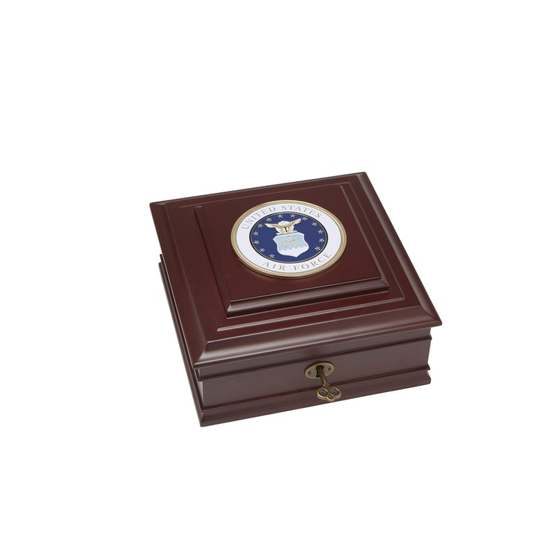 Allied Frame US Air Force Medallion Desktop Box