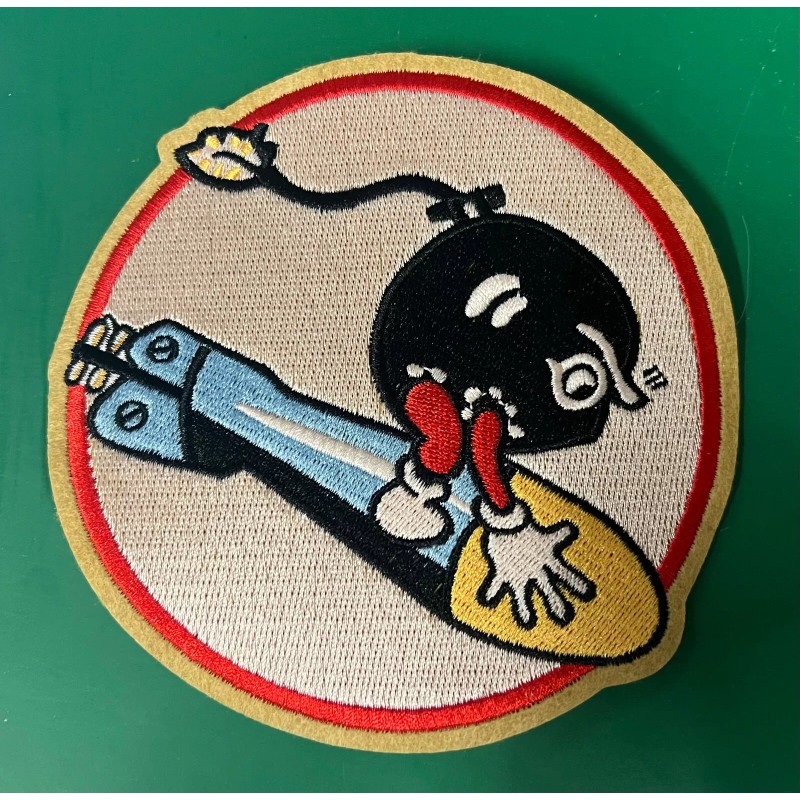 US NAVY TORPEDO SQUADRON 2 FLIGHT JACKET BREAST PATCH