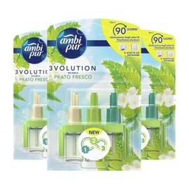 Ambi Pur 3 x 3Volution Spring Awakening Refill Febreze Fragrance Plug, 20 ml Each