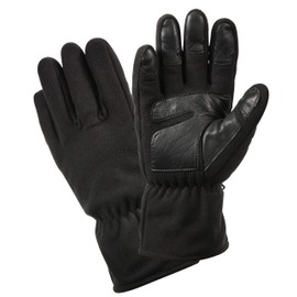 Rothco Microfleece All Weather Gloves, Black, Large