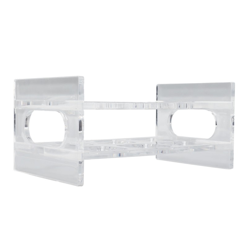 Acrylic Shot Glass Holder Carrying 6 Square Transparent Liquor Cup