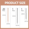 Verdanzia 20 Pcs Copper Nails for Killing Trees, Stumps &