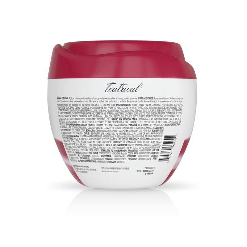 Crema facial Teatrical células madre antiarrugas 200 g
