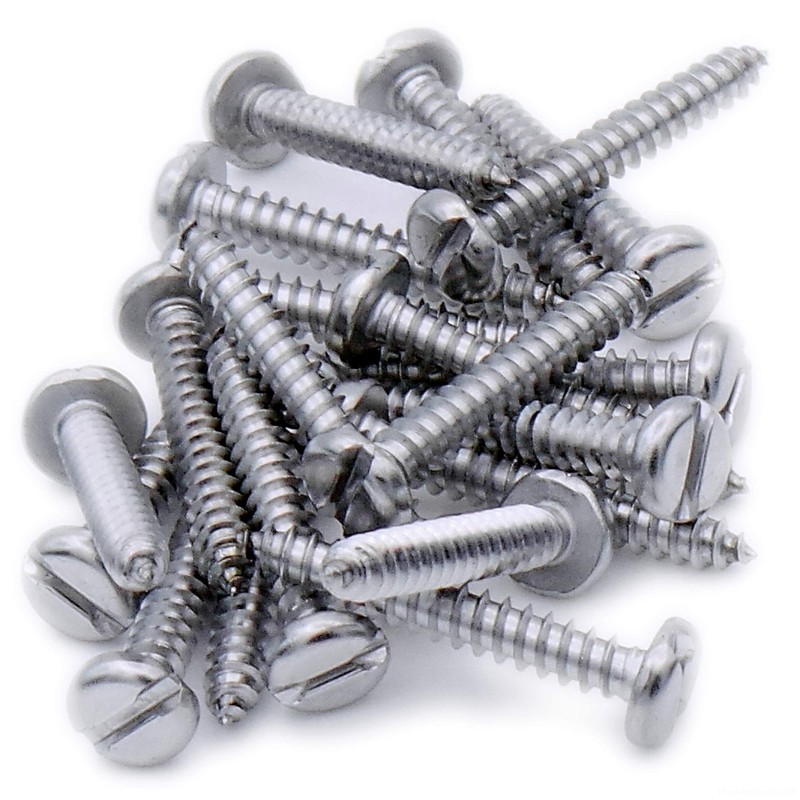 No.8 x 1 (4.2mm x 25mm) Slot Pan Self-Tapping Screw
