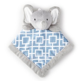 Levtex Home Baby Grey Elephant Security Blanket