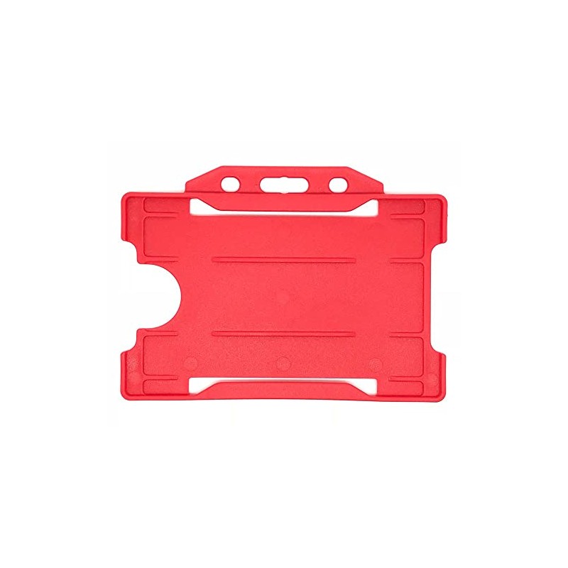 ALG ID Cards® Red ID Card Badge Holder - Red