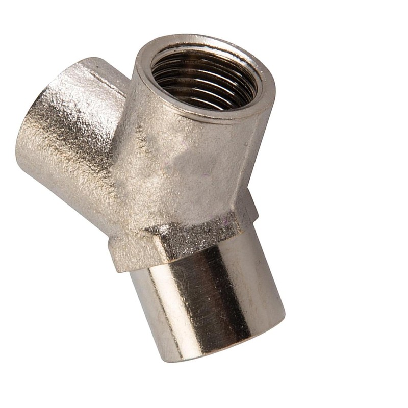 Dapetz ® Air Line 3 Way Y Connector Splitter 1/4"