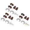 Drawer Slides Repair Kit ABS Robust Construction Easy To Install