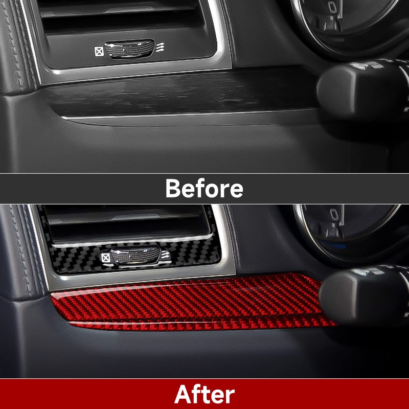 BRMYL Car Dashboard Panel Decals for 2011-2023 Chrysler 300 /