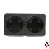 AmpleThink Dual Console Cup Holder Drink For 07-14 Chevy Silverado