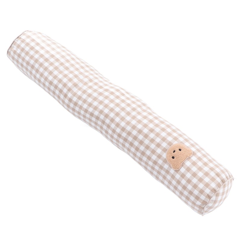 Multifunctional Baby Bolster Soft Breathable Cotton Cute Bear Pattern Infant
