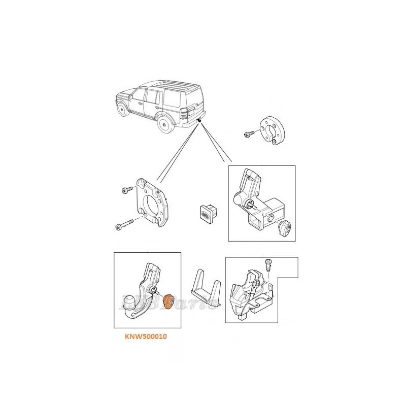 LAND ROVER GENUINE Range Rover Sport LR3 and LR4 Genuine