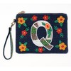 QVC America & Beyond Embellished & Beaded Initial Pouch Wristlet