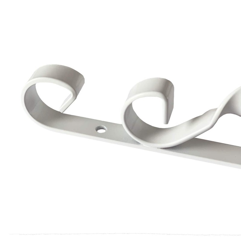 KKlewu Set of 4 Iron Brackets Shelf Brackets Shelf L