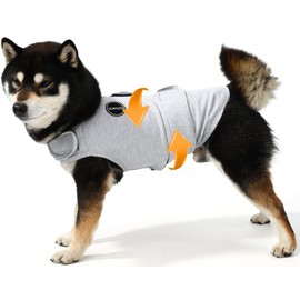 UUREED Dog Anxiety Vest Comfort Relief Coat, Dog Anxiety Calming Vest Wrap for Thunderstorm, Travel, Fireworks, Vet Visits, Separation Anxiety Relief for Dogs