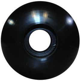 Blank Skateboard Wheels (Black, 52mm)
