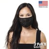 Cameleon Cover - MADE IN USA -Women Black Lace Face