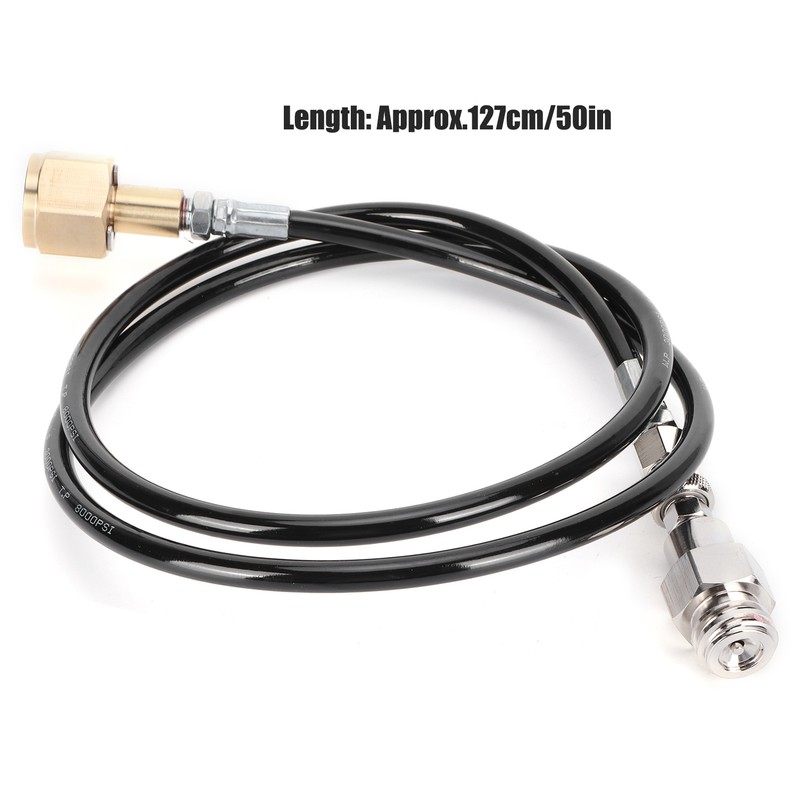 50in CGA320 Soda Hose CO2 Cylinder Refill Adapter Kit for