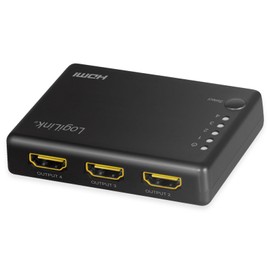 LogiLink HDMI Splitter 1x4 Port 4K/30Hz Slim