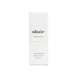 Shair Argan Elixir: Strengthening and Brightening Repair Oil for Dry, Dull Treated Hair with Split Ends