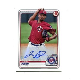 Jhoan Duran 2020 Topps Autograph Issue #JA-JD Card - Sports Memorabilia