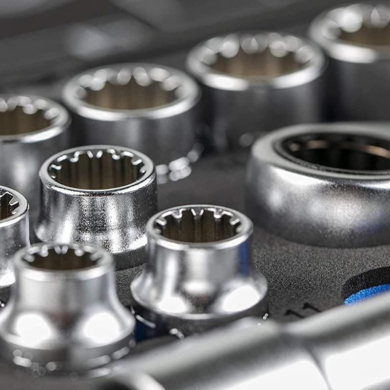 Högert Technik - Tool Set I Socket Spanner, Bits and