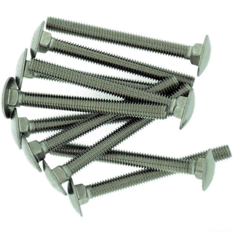 M10 (10mm x 50mm) Cup Square Carriage Bolt (Fully Threaded)