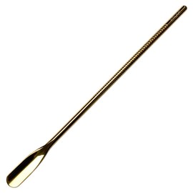 KRUVE Coffee Brew Stick, Use To Agitate Grounds During The Brew Process When Making Pour Over, French Press Or Other Brew Method, 8.6 inch Stainless Steel (Gold)