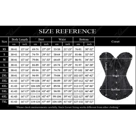 Zhitunemi Red Corset Top For Women Plus Size Corsets Bustier Vampire Costume Womens Corset XL