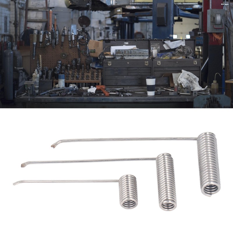 3PCS Civilian Spring Tools Multifunctional Stainless Steel Spring Tool for