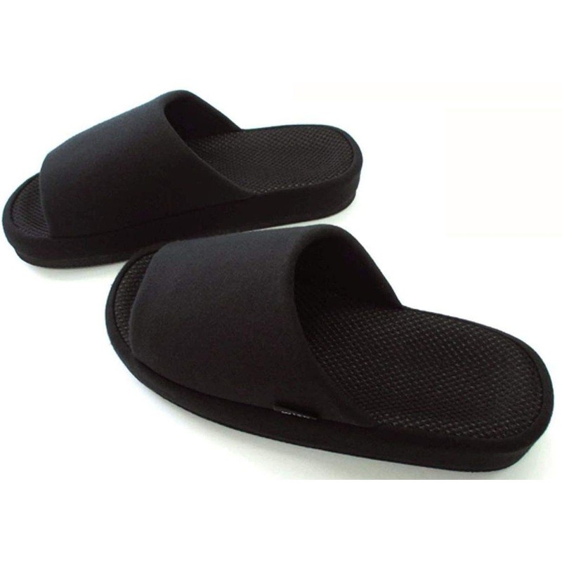 Aspersio Slippers Toe Grip, Perfect Fit, Black
