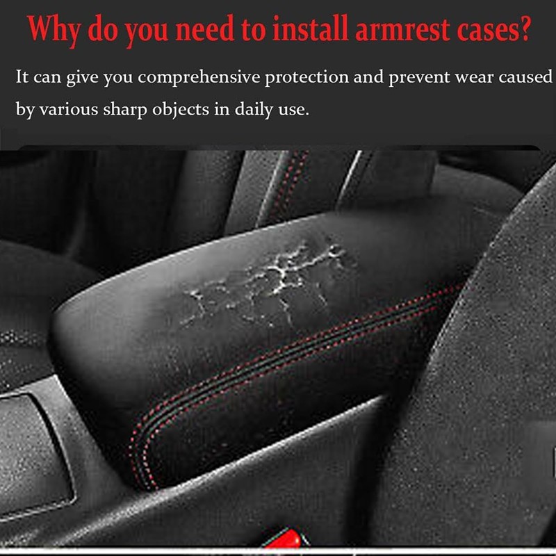 BOLTRY Center Console Armrest Box Cover for Nissan Altima 2019