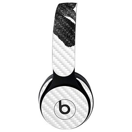 MightySkins Carbon Fiber Skin for Beats Solo Pro Wireless Headphones - Ink Hearts | Protective, Durable Textured Carbon Fiber Finish | Easy to Apply, Remove, and Change Styles | Made in The USA