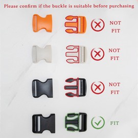 FODOKO Belt Bag Fanny Pack Extender Adjustable Elastic Strap, Belt Extender for Waist Bum Bag Compatible with Everywhere Belt Bag Red