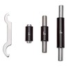 Premium Outside Micrometer Set 0-4" / 0.0001" (0-1"/1-2"/2-3"/3-4") Precision Machinist