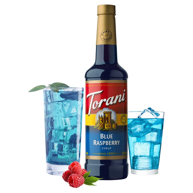Torani Syrup, Blue Raspberry, 25.4 Ounces (Pack of 4)
