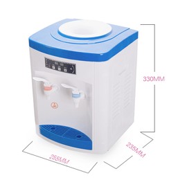 5 Gallons Water Cooler Dispenser Freestanding Water Cooler Electric Water Dispenser Bottom Loading Hot+Cold Water Dispenser Countertop with Child Safety for Homes Kitchens Offices Dorms