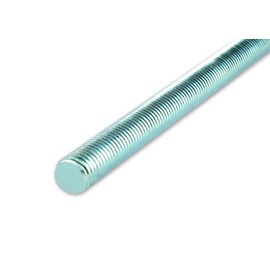 Suki 3093503 M 6 Zinc-Coated Steel Threaded Rod 33 cm 2 Items