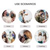 100 Pcs Disposable Face Masks - 3-layer Breathable Color Masks,