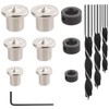 Rybtd 6/8/10mm Wood Dowel Hole Drilling Guide Jig Kit with