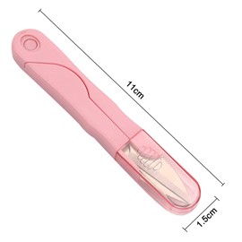 3 Pcs Thread Cutter Sewing Scissors Clippers Mini Small Snips Trimming Nipper Trimming Scissors Clipper with Safety Cover for DIY Handmade Multicolour