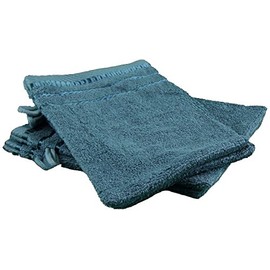 Gözze - Bath/Shower Glove/Mitt, Set of 4, Berlin, 100% Cotton, 17 x 24 cm - Petrol