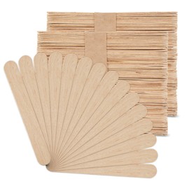 Hygloss Natural Wood Jumbo 6-Inch Craft Sticks – 500 Count - Smooth and Splinter-Free Jumbo Popsicle Sticks Ideal for Ice Cream Pop Sticks, Treat, DIY Projects, Crafting, Games, Home and School Use