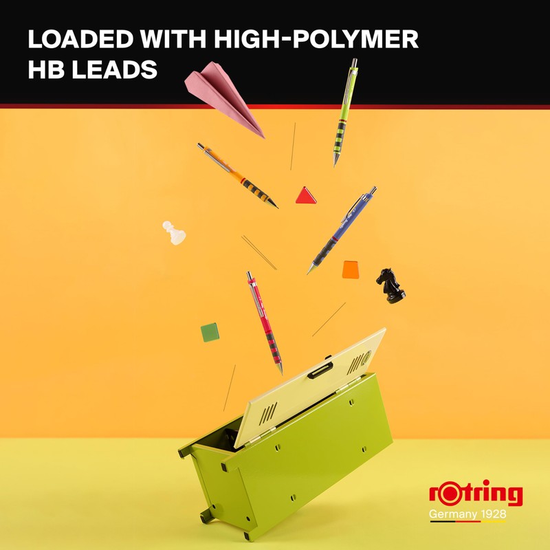 Rotring Tikky Mechanical Pencil | HB 0.7 mm | Marigold