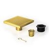 Bernkot Square Shower Drain 8", 304 Stainless Steel Floor Drain