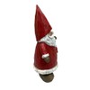 Fachhandel Plus Decorative Santa Claus with Christmas Tree Christmas Decoration