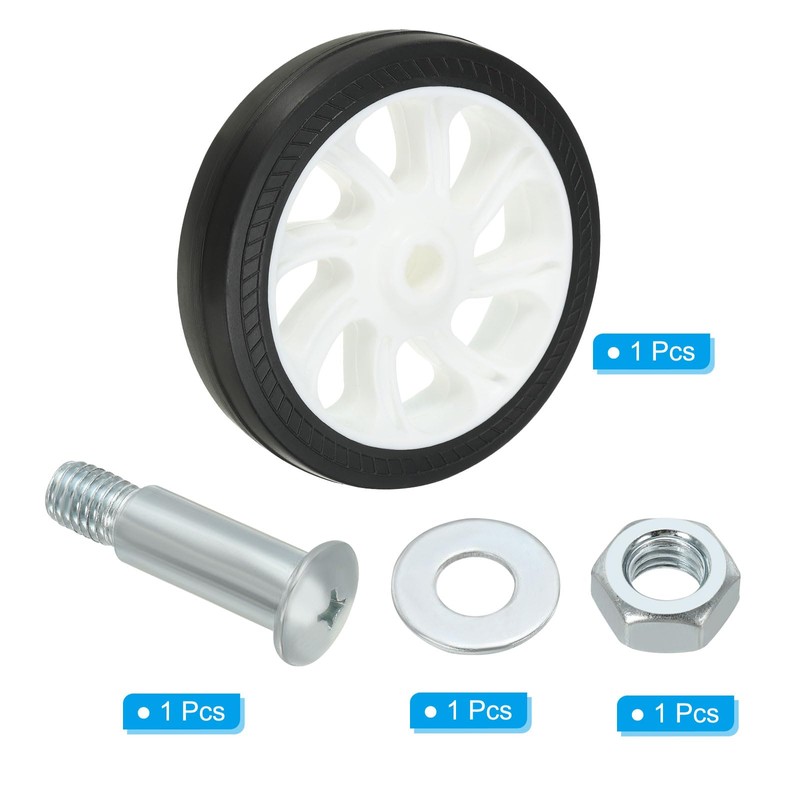 PATIKIL 5" Air Compressor Wheels, Universal Air Compressor Wheel Replacement