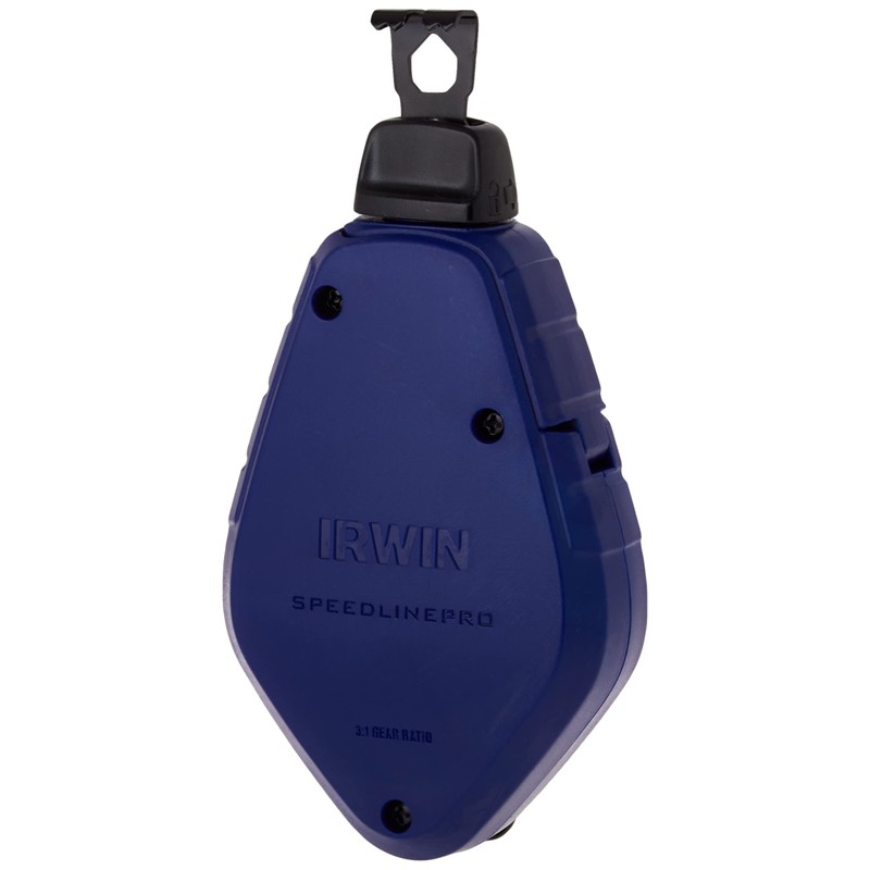 IRWIN Strait-Line 1932876 Speedline Pro Chalk Reel, 100'